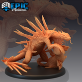 Spiky Lizard - The Printable Dragon